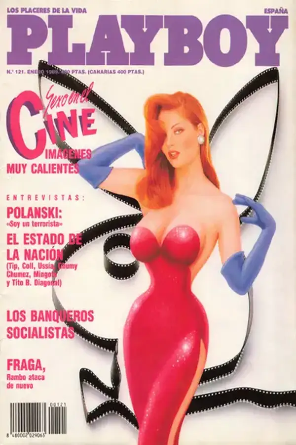 Playboy (Spain) # 121, January 1989 Cover
